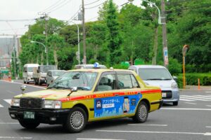 日本交通のタクシー